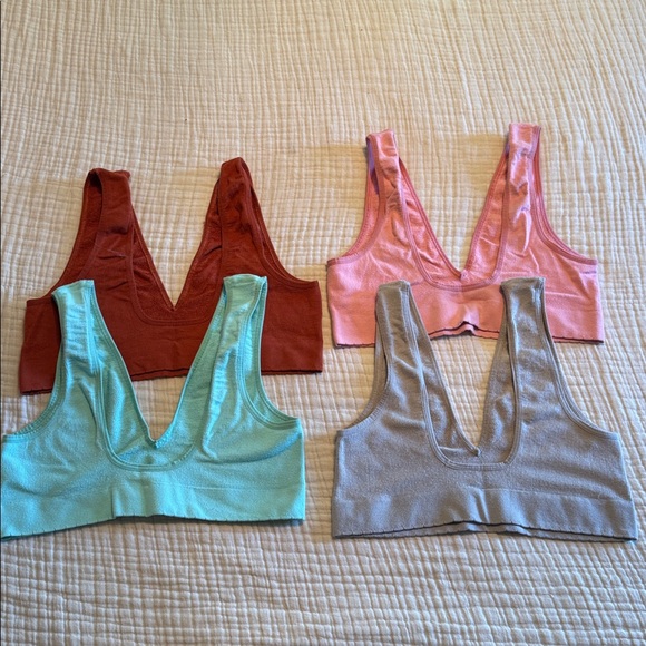 Anthropologie Set of 4 Bralettes - M/L - Picture 2 of 3